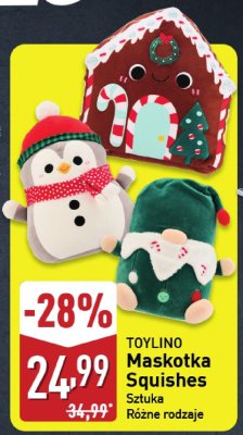 Maskotka Squishes Różne rodzaje promocja w Aldi