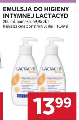 Emulsja do higieny intymnej Lactacyd promocja w Stokrotka