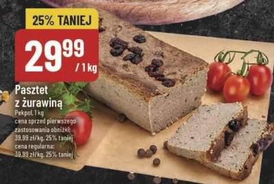 Pasztet promocja w POLOmarket