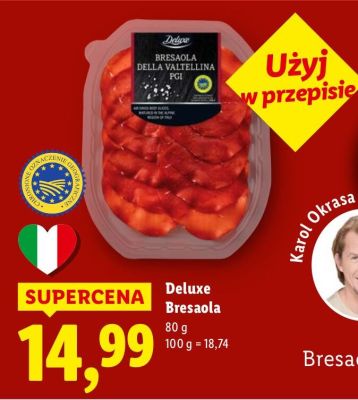 Bresaola Deluxe promocja w Lidl