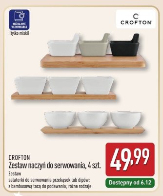Zestaw naczyń do serwowania 4 szt. promocja w Aldi