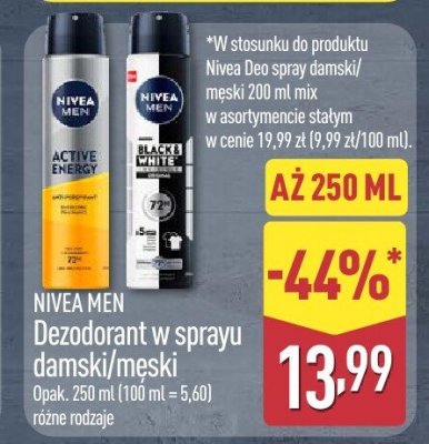 Dezodorant w sprayu damski promocja w Aldi