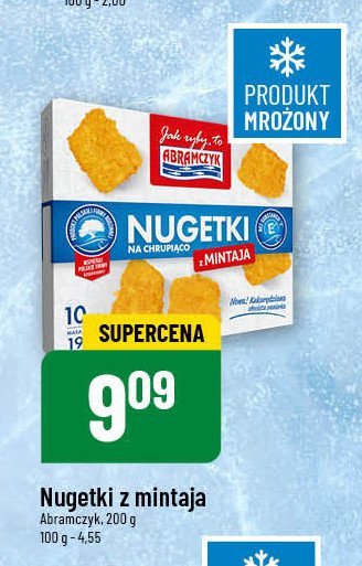 Nugetki z mintaja w chrupiącej panierce Abramczyk promocja