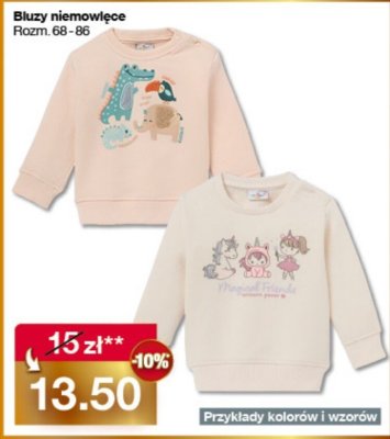 Bluza niemowl臋ca ch艂opi臋ca promocja w Woolworth