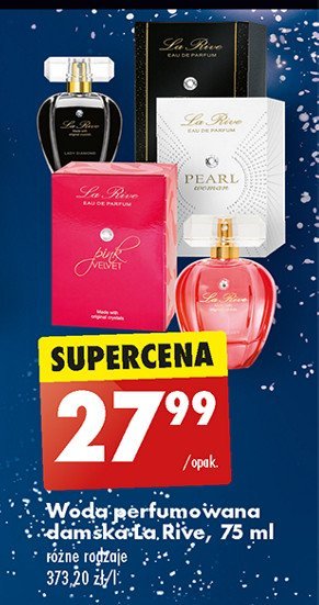 Woda perfumowana La rive pink velvet promocja