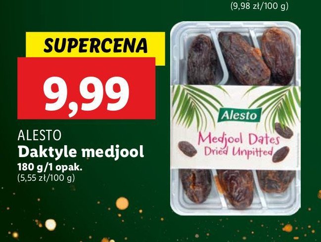 Daktyle medjool Alesto promocja