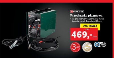 Przecinarka plazmowa Parkside promocja
