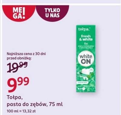Pasta do zębów dla palaczy Clinomyn promocja w Rossmann
