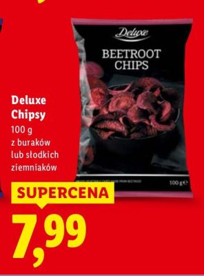 Chipsy z buraków promocja w Lidl