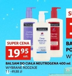 Emulsja do ciała głęboko nawilżająca sensitive Neutrogena formuła norweska promocja