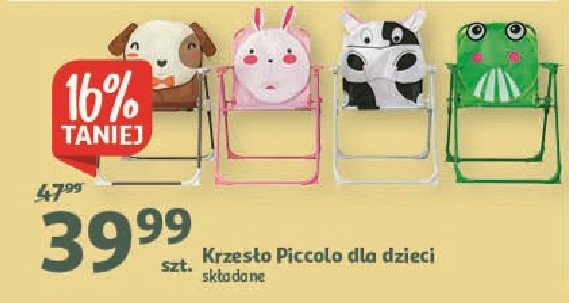 Krzes艂o piccolo dla dzieci promocja