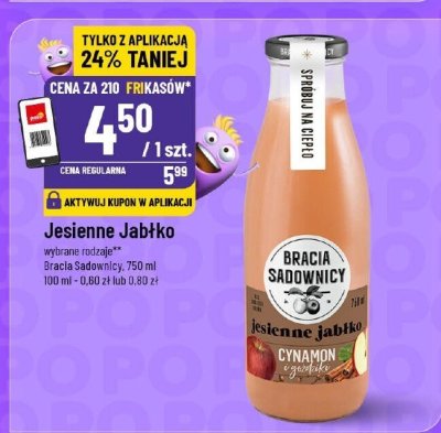 Napój Jesienne Jabłko  promocja w POLOmarket