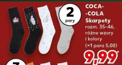 Skarpety rozm. 35-46, 2-pak promocja w Kaufland
