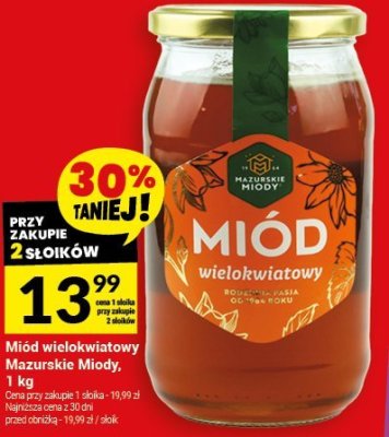 Miód wielokwiatowy promocja w Twój Market