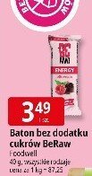 Baton bez dodatku cukrów Beraw rockwell promocja w Leclerc