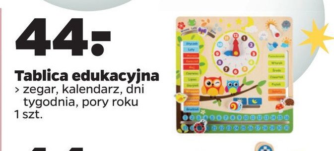 Tablica edukacyjna promocja