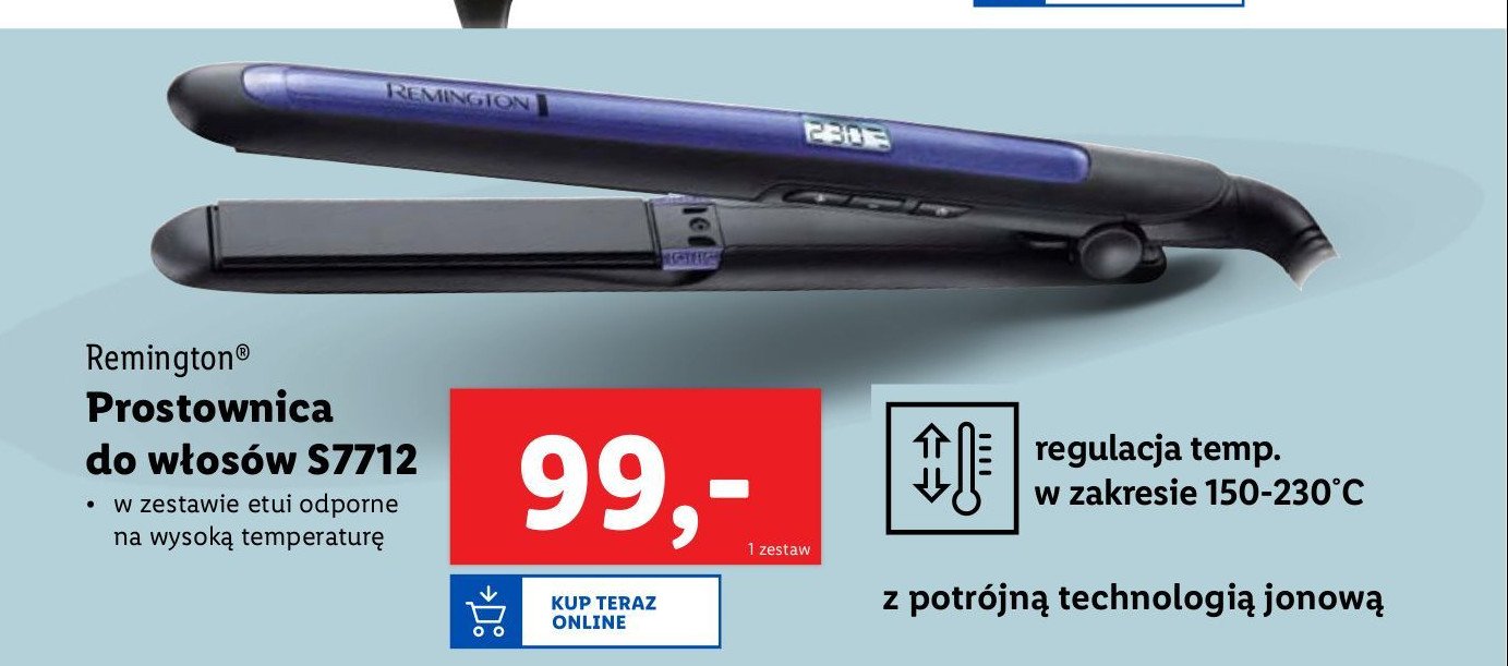 Prostownica s7712 Remington promocja