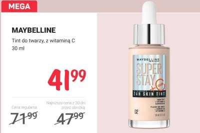 Tint do twarzy z witaminą C  promocja w Rossmann