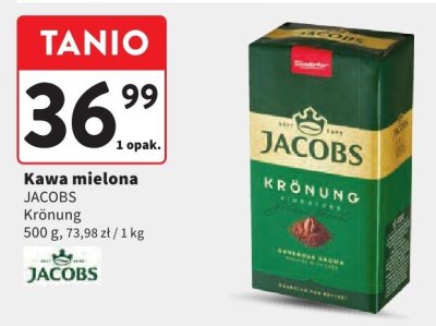 Kawa mielona JACOBS Krönung promocja w Intermarche