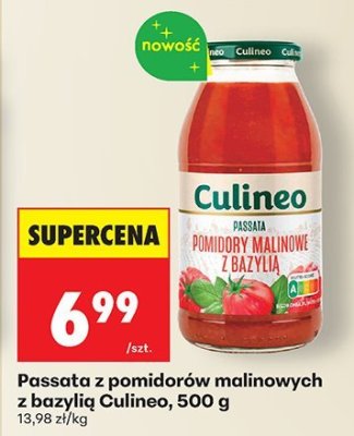 Passata z pomidorów malinowych z bazylią, 500 g promocja w Biedronka
