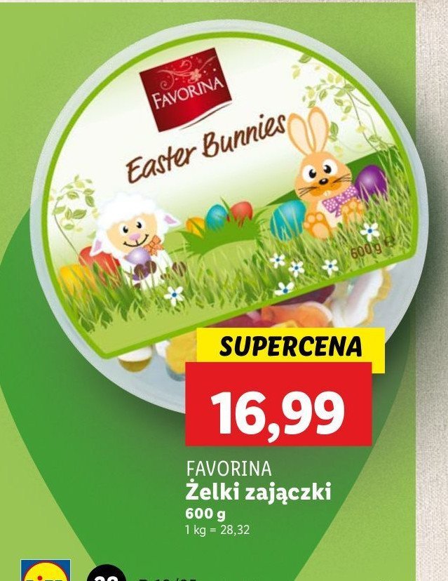 Żelki świąteczne Favorina promocja