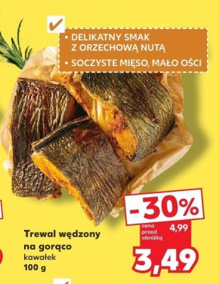 Trewal wędzony na gorąco  promocja w Kaufland
