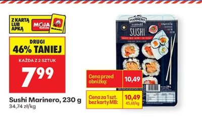 Sushi Marinero 230g promocja w Biedronka