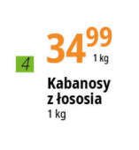 Kabanosy z łososia promocja w Auchan