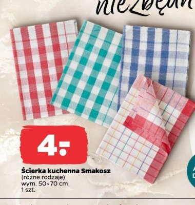 Ścierka kuchenna różne rodzaje promocja w Netto