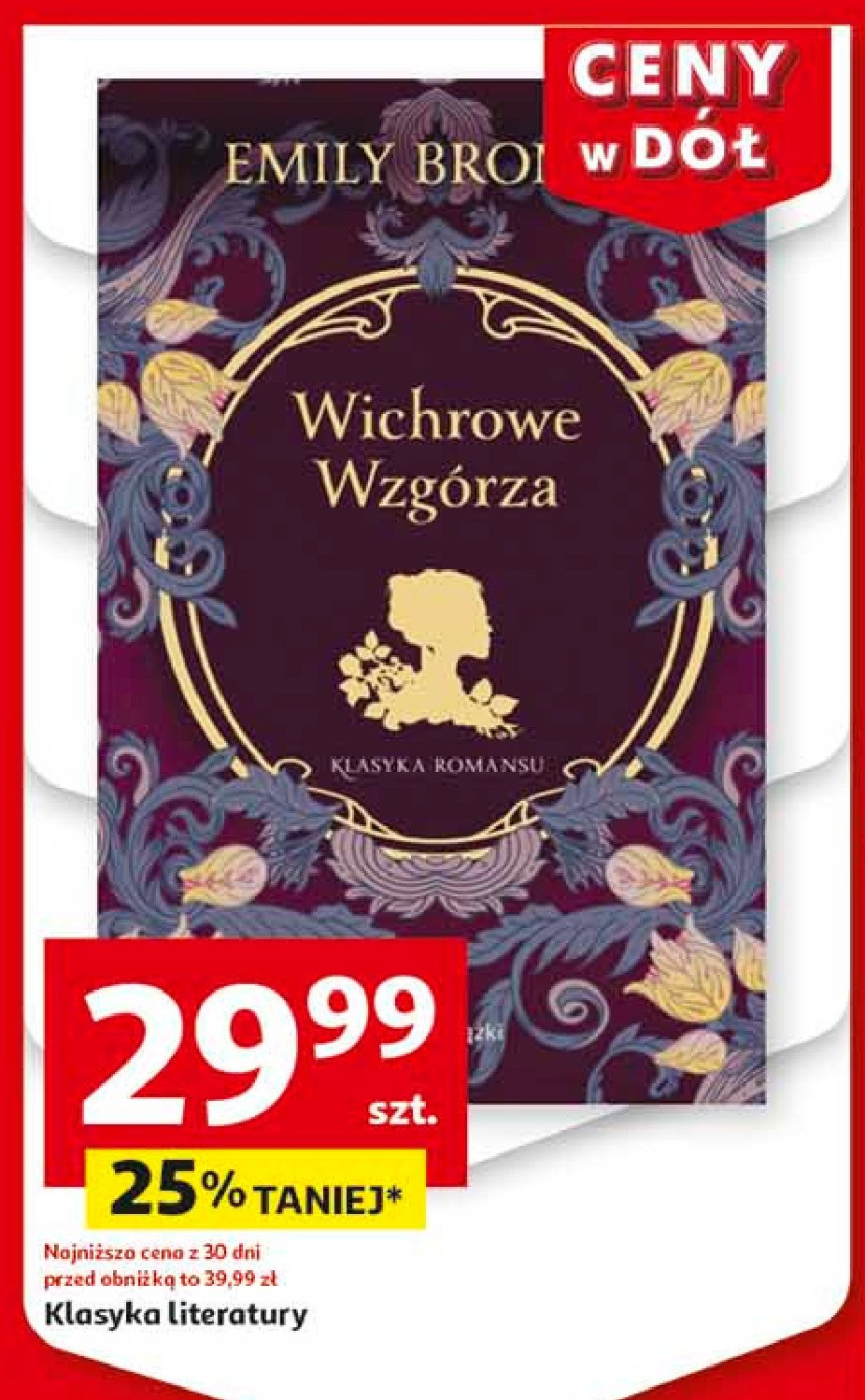 Emily bronte - wichrowe wzgórza promocja