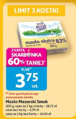 Mas艂o promocja w Auchan