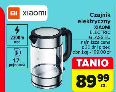 Czajnik glass kettle eu Xiaomi promocja