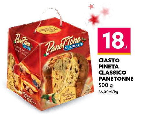 Babka włoska panettone PINETA promocja