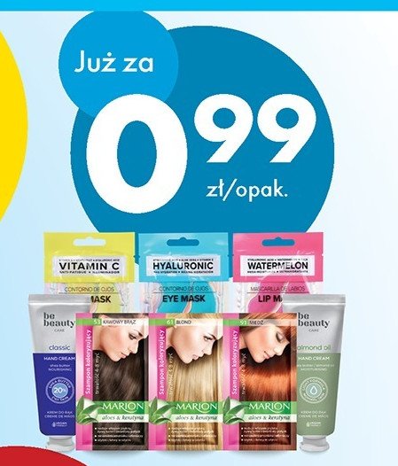 Maseczka do twarzy hyaluronic BIOVENE promocja w Biedronka