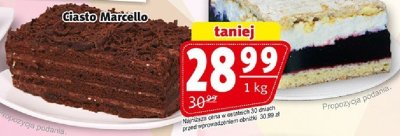 Ciasto Marcello MAZURSKA promocja w Prim Market