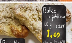 Bułka z jabłkiem Piekarnia e.leclerc promocja
