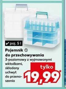 Pojemnik do przechowywania 5 l promocja