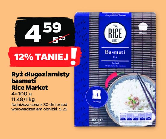 Ryż basmati Rice market promocja