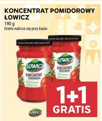 Koncentrat pomidorowy Łowicz promocja w Stokrotka