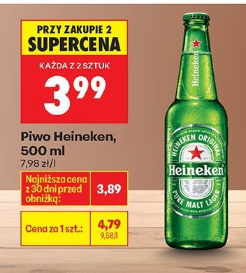 Piwo Heineken promocja w Biedronka