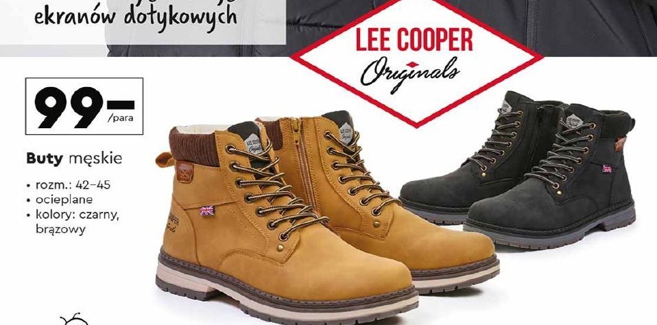 Buty męskie 42-45 Lee cooper promocja