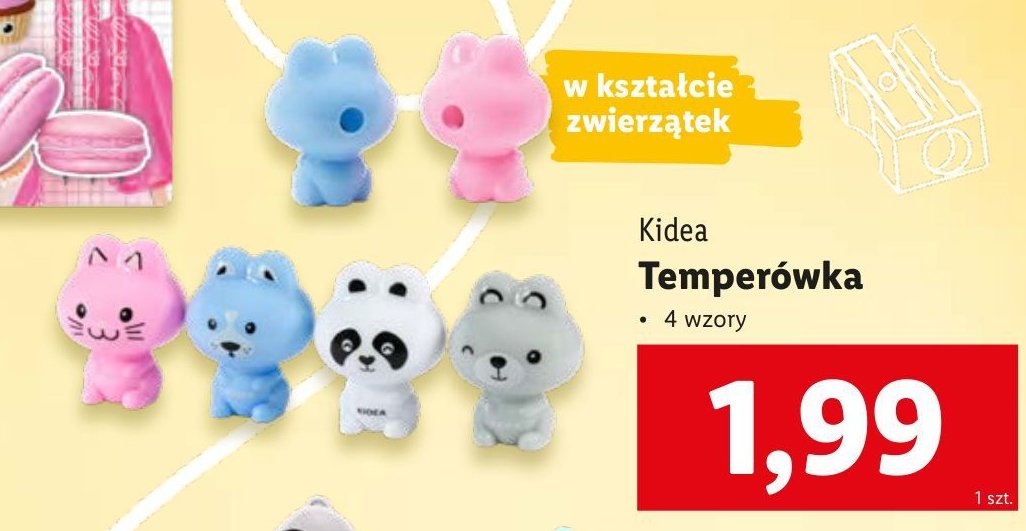 Temperówka z figurką Kidea promocja