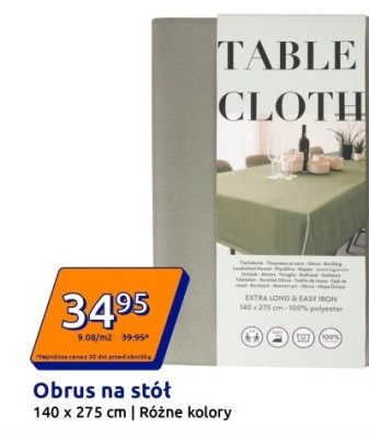 Obrus na stół promocja w Action