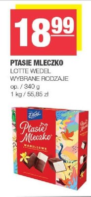 Ptasie Mleczko Lotte Wedel wybrane rodzaje promocja w SPAR