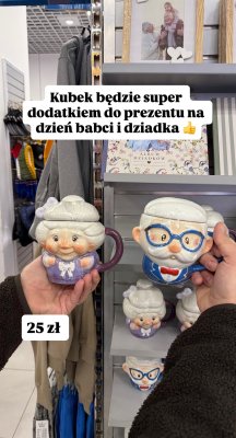 Kubek ceramiczny babcia promocja w Pepco