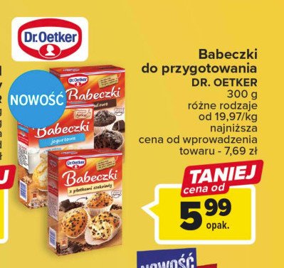 Babeczki jogurtowe Dr. oetker promocja