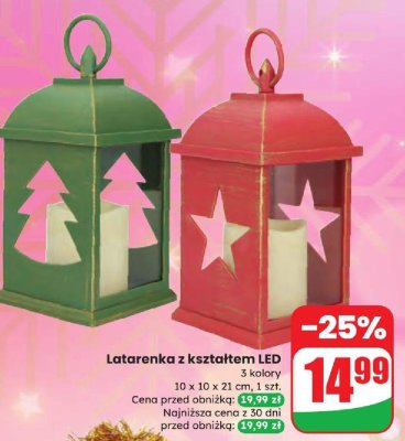 Latarenka z kształtem LED 3 kolory promocja w Dino