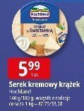 Serek kremowy kożlek Hochland 140g promocja w Leclerc
