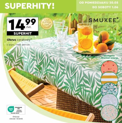 Obrus z ceraty 110 x 160 cm Smukee promocja