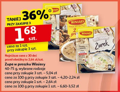 Żurek z grzybami Winiary promocja